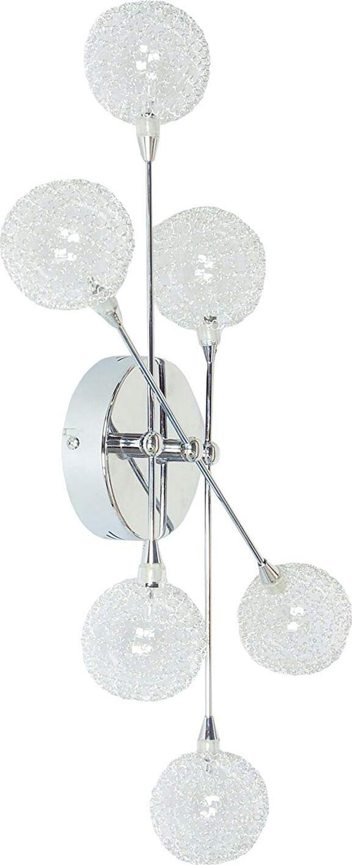 Wofi-4360.06.01.0000---Lampada-da-paretecromata-a-6-luci,-larghezza:-24-cm,-altezza:-44-cm,-sporgenza:-7-cm-[Classe-di-efficienza-energetica-C]