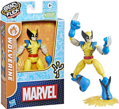 Wolverine-Personaggio-Bend-e-Flex-15-cm-Avengers