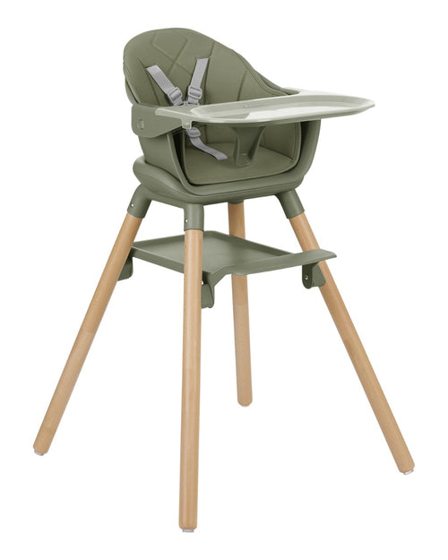 Seggiolone Kikkaboo 6in1 Woody - Vari Colori