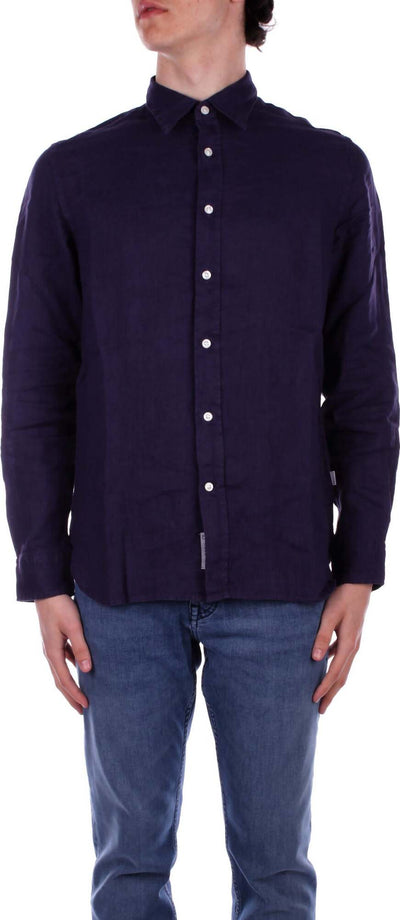 Woolrich-Camicie-Blu-da-uomo
