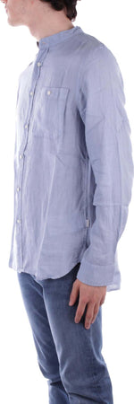 Woolrich-Camicie-Celeste-da-uomo