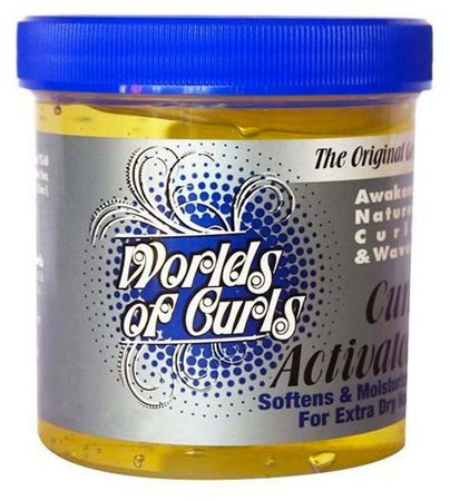 WORLD OF CURLS AWAKENS NATURAL CURLS & WAVES CURL ACTIVATOR SOFTENS & MOISTURIZES FOR EXTRA DRY HAIR SUPER 907G PER CAPELLI