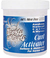 World of Curls Gel Curl Activator Jar Regular 459 G Gel per Capelli Mossi E Ricci