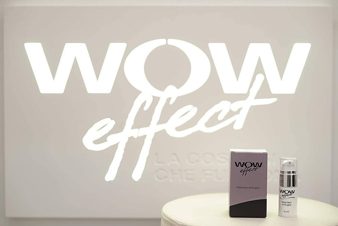 Wow Effect Maschera Antirughe 10 Ml Professionale Maschera Viso Antiage Rassodante per Pelli Più Lisce E Giovani