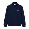 Lacoste felpe senza cappuccio uomo lacoste - sweatshirt - blu da uomo