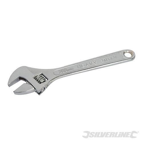 Chiavi regolabili a rullino in acciaio ingegneria meccanica Offerta Silverline Silverline