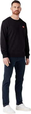Wrangler-felpa-nera-Sign-off-W661I3101