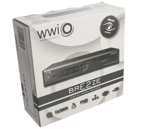 WWIO BRE2ZE T2/C H.265 HEVC Terrestre Linux Enigma 2