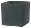 Vaso Moderno Cubo Schio Essential in plastica da giardino per fiori e piante