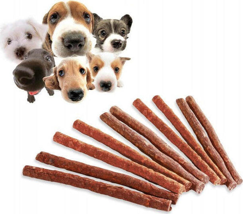 x 10 Bastoncini stick di carne essiccata cani deliziosi snacks premio animali  Trade Shop italia - Napoli, Commerciovirtuoso.it