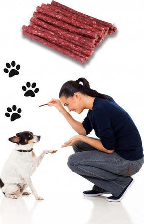 x 10 Bastoncini stick di carne essiccata cani deliziosi snacks premio animali  Trade Shop italia - Napoli, Commerciovirtuoso.it