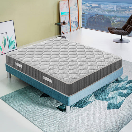 Materasso in Memory Foam SuperFresh - Alto 25 cm - Alleviamento punti di pressione - Hermes