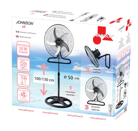 Johnson X3 il ventilatore 3 in 1 che rinfresca la tua estate!