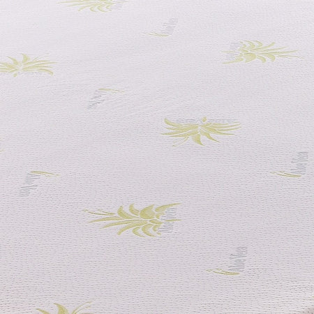 Topper in memory foam 5 cm con rivestimento in aloe vera sfoderabile
