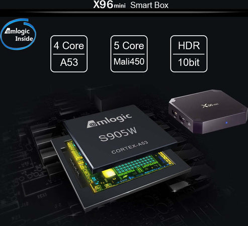 X96 Mini Android Box 7.1 Quad-core S905w 2gb 16gb 4k Smart Tv Wifi Media Player Elettronica e telefonia > Accessori Audio e Video > TV Box Trade Shop italia - Napoli, Commerciovirtuoso.it