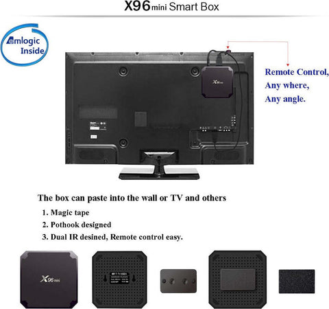 X96 Mini Android Box 7.1 Quad-core S905w 2gb 16gb 4k Smart Tv Wifi Media Player Elettronica e telefonia > Accessori Audio e Video > TV Box Trade Shop italia - Napoli, Commerciovirtuoso.it