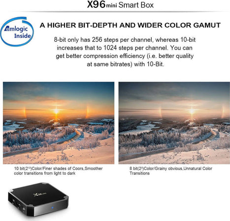 X96 Mini Android Box 7.1 Quad-core S905w 2gb 16gb 4k Smart Tv Wifi Media Player Elettronica e telefonia > Accessori Audio e Video > TV Box Trade Shop italia - Napoli, Commerciovirtuoso.it