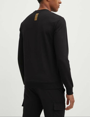 Armani EA7 Felpa Uomo Senza Cappuccio Girocollo