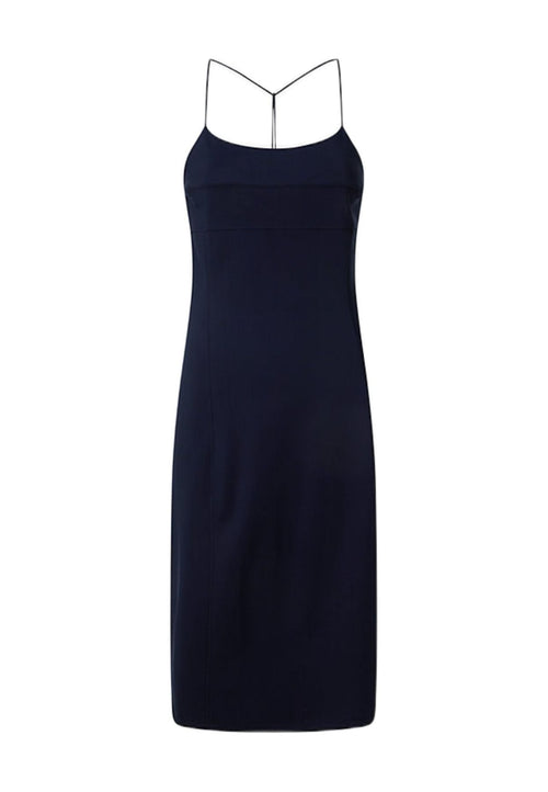 calvin klein VESTITO STRAPPY CROSSBACK SLIP DRESS da uomo