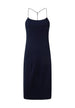 calvin klein VESTITO STRAPPY CROSSBACK SLIP DRESS da uomo