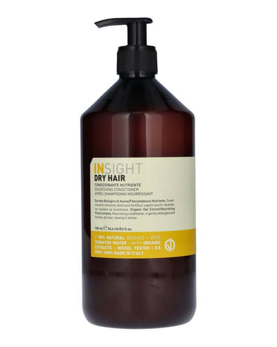 Insight dry hair nourishing conditioner 900 ml, condizionante nutriente per capelli secchi e opachi.
