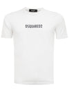 DSQUARED2 T-Shirt con Stampa Dsquared2 da donna