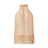 Pinko canotte e top donna pinko - mignattino top organza - rosa da donna