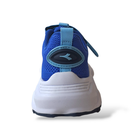 Scarpe sneakers Bambina Diadora Snipe 4 Jr blue-celeste laccio elastico e velcro