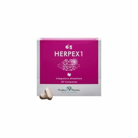 GSE HERPEX 1 30 cpr. Integratore alimentare a base di estratti vegetali funzionali in caso di herpes