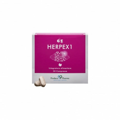 GSE HERPEX 1 30 cpr. Integratore alimentare a base di estratti vegetali funzionali in caso di herpes