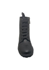 Anfibio bambino Cult Martin nero pelle lacci urban style