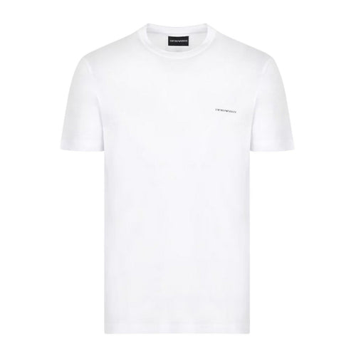 EMPORIO ARMANI t-shirt uomo emporio armani - t-shirt - bianco da uomo