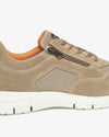 NeroGiardini Uomo sneakers in camoscio e tela