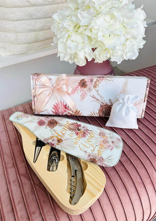 Set vino Special Gifts Rose