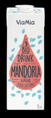 6 Bevande Vegetale Biologica Mandorla Via Via 1 litro con ingredienti italiani