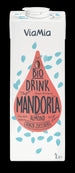 6 Bevande Vegetale Biologica Mandorla Via Via 1 litro con ingredienti italiani