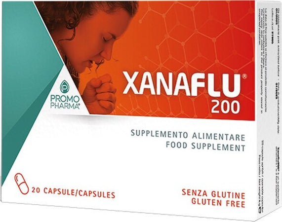 Xanaflu-200-20-cps-PromoPharma-Integratore-Alimentare