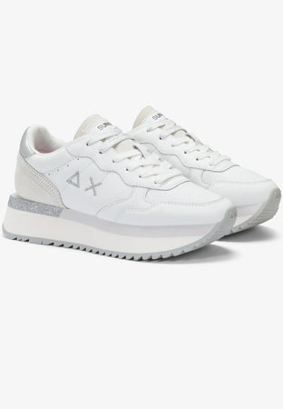 SUN68 Sneakers BIG ALLY LEATHER da donna