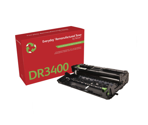 Xerox Fotoricettore rigenerato Everyday di Mono compatibile con Brother DR3400, Capacità standard