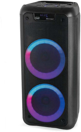 Xfest Altoparlante Amplificato Trevi Xf 600 Kb Cassa Speaker 80w Trevi Mp3 Connessione Bluetooth per Smartphone Tablet E Pc