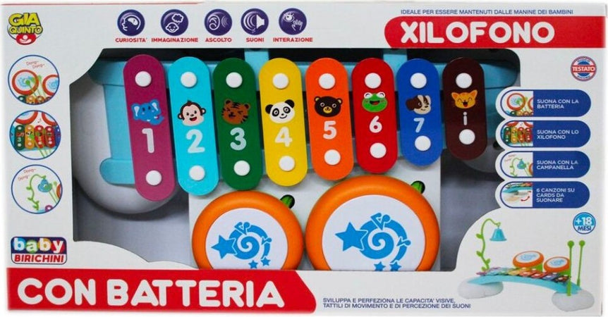 Xilofono Colorato Con Batteria Con Suoni E Musica Gioco Per Bambini Da Mesi 18+ Giochi e giocattoli/Strumenti musicali giocattolo/Pianoforti e tastiere Trade Shop italia - Napoli, Commerciovirtuoso.it