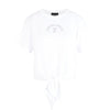 EMPORIO ARMANI t-shirt donna emporio armani - t-shirt - bianco da donna