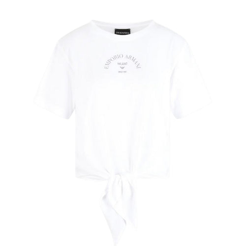 EMPORIO ARMANI t-shirt donna emporio armani - t-shirt - bianco da donna