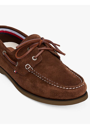 Tommy Hilfiger MOCASSINO TH BOAT SHOE CORE SUEDE da uomo