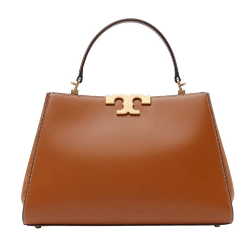 TORY BURCH borse a mano donna tory burch - eleanor satchel - cognac da donna