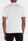 calvin klein POLO SMOOTH COTTON LOGO PLACKED POLO da uomo