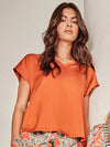 Pigiama Donna Gisela Primavera/Estate 2/20259B Lungo Satinato Stampato