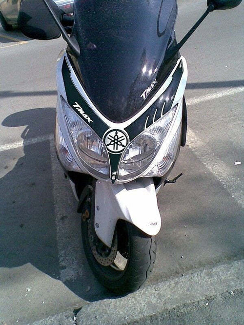 Y-FRONTALE-Kit-ADESIVI-3D-RESINATI-COVER-CARENA-TMAX-500-YAMAHA-T-MAX-08-11-NERO