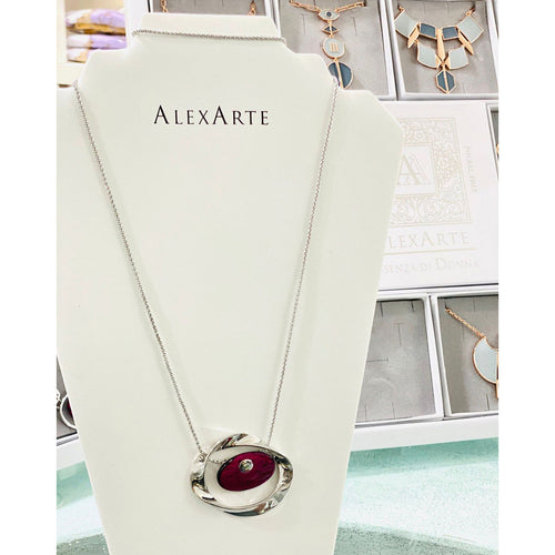 Collana Velvet Galassia Alexarte Design Astrale