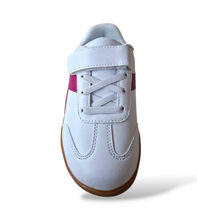 Scarpe sneakers Bambine e ragazze Diadora KYOTO 101.182981 bianco-fuxja laccio elastico e velcro